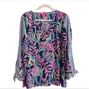 Lilly Pulitzer printed Pamala Lileeze® Top, size XL (NWOT)